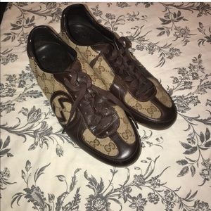 Gucci sneakers...authentic in good condition